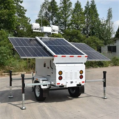 Tour d'éclairage mobile LED UST-300 Hybrid Solar Light Towers LED pour l'exploitation minière